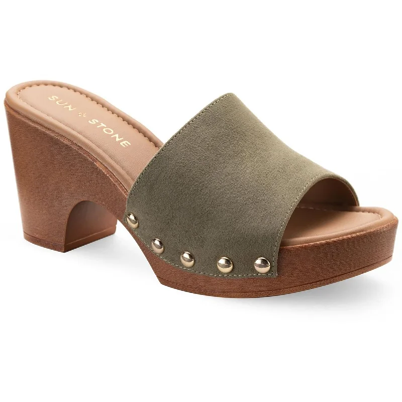 Women's Chunky Heel Suede Mules in Camel for a Stylish Autumn LookALINA Womens Leather Open Toe Clogs Women's Chunky Heel Suede Mules in Camel for a Stylish Autumn LookALINA Womens Leather Open Toe Clogs