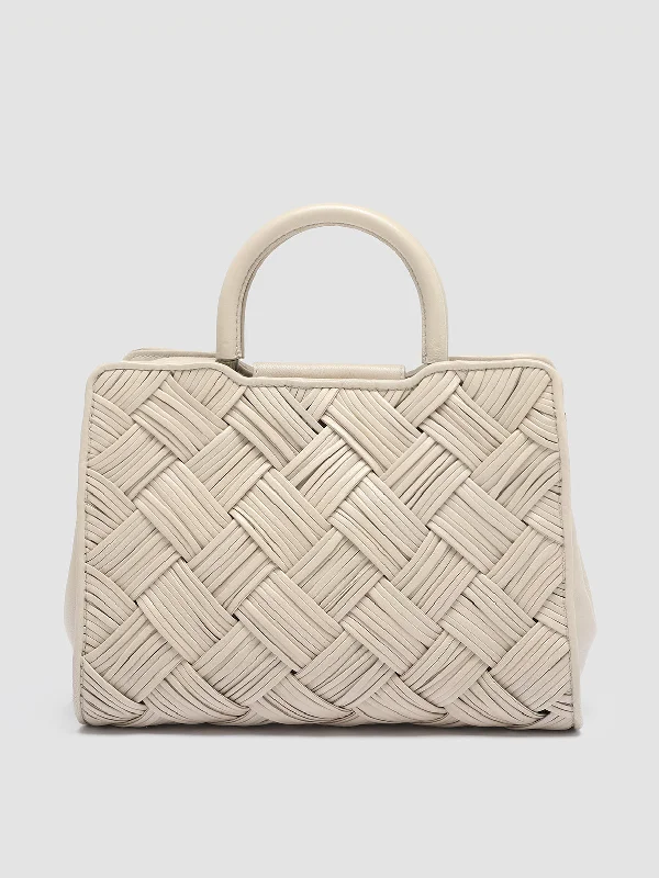 Women's Geometric - Patterned Loafers in Multicolor for a Fashion - Forward LookHELEN 025 Cables - White Leather Shoulder Bag Women's Geometric - Patterned Loafers in Multicolor for a Fashion - Forward LookHELEN 025 Cables - White Leather Shoulder Bag