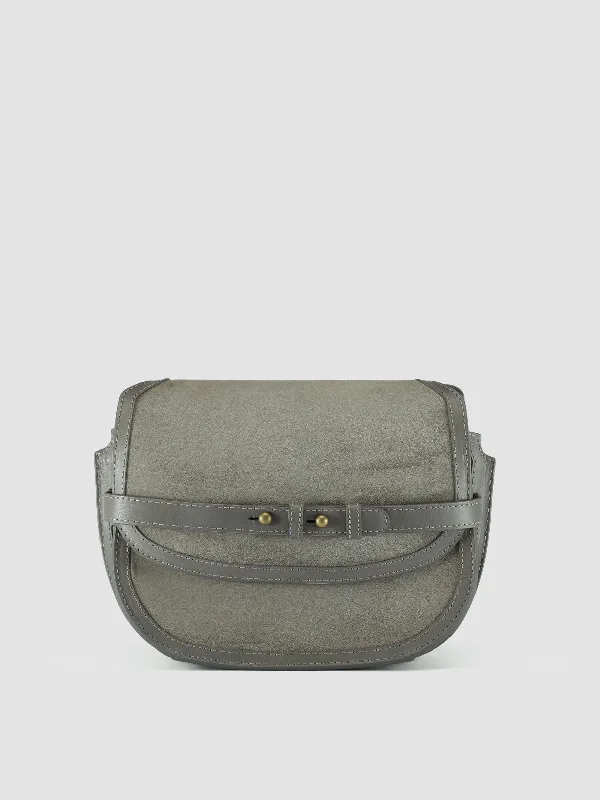 Women's Glitter - Embellished Loafers in Silver for a Sparkly Party LookSADDLE 011 - Grey Suede Crossbody Bag Women's Glitter - Embellished Loafers in Silver for a Sparkly Party LookSADDLE 011 - Grey Suede Crossbody Bag