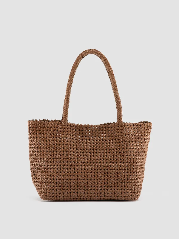 Slip - Resistant Women's Rubber - Sole Loafers in Navy for Wet ConditionsSUSAN 09 - Brown Woven Leather Shoulder Bag Slip - Resistant Women's Rubber - Sole Loafers in Navy for Wet ConditionsSUSAN 09 - Brown Woven Leather Shoulder Bag