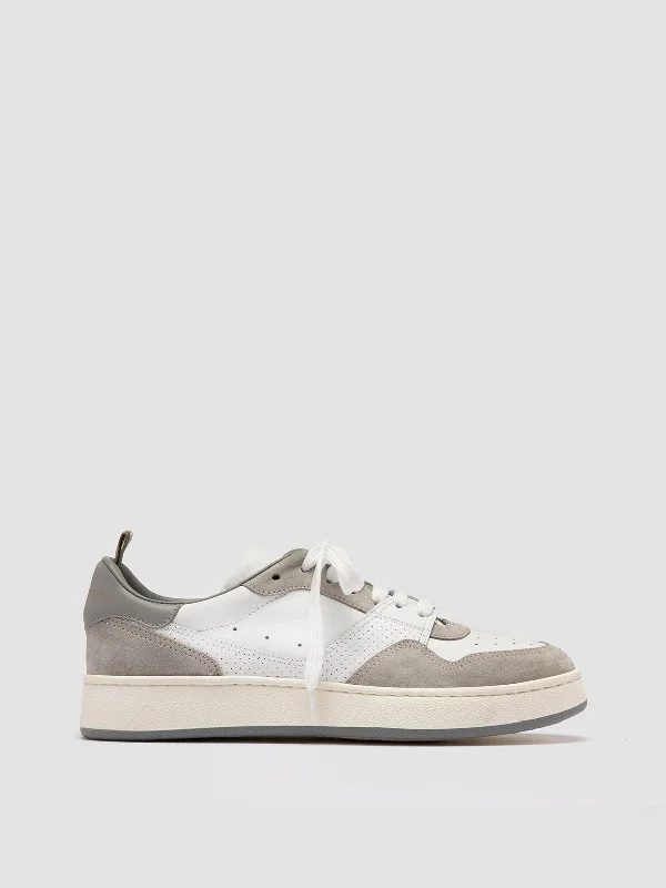 Women's Geometric - Patterned Loafers in Multicolor for a Fashion - Forward LookMOWER 120 - White Leather and Suede Low Top Sneakers Women's Geometric - Patterned Loafers in Multicolor for a Fashion - Forward LookMOWER 120 - White Leather and Suede Low Top Sneakers