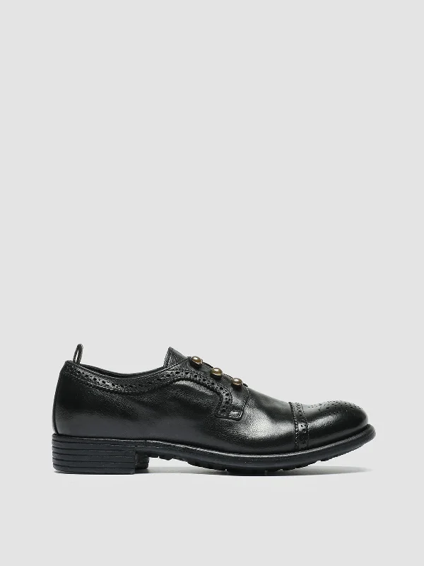 Slip - Resistant Women's Rubber - Sole Loafers in Navy for Wet ConditionsCALIXTE 022 - Black Leather Brogue Derby Shoes Slip - Resistant Women's Rubber - Sole Loafers in Navy for Wet ConditionsCALIXTE 022 - Black Leather Brogue Derby Shoes