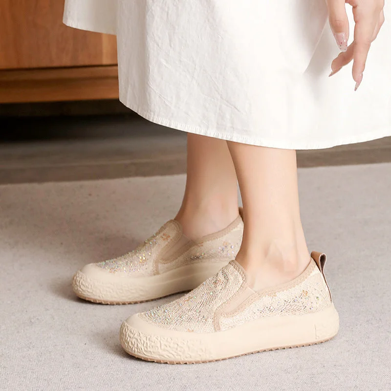 Kids' waterproof canvas shoes for rainy daysWomen Summer Breathable Casual Flats Shoes Kids' waterproof canvas shoes for rainy daysWomen Summer Breathable Casual Flats Shoes
