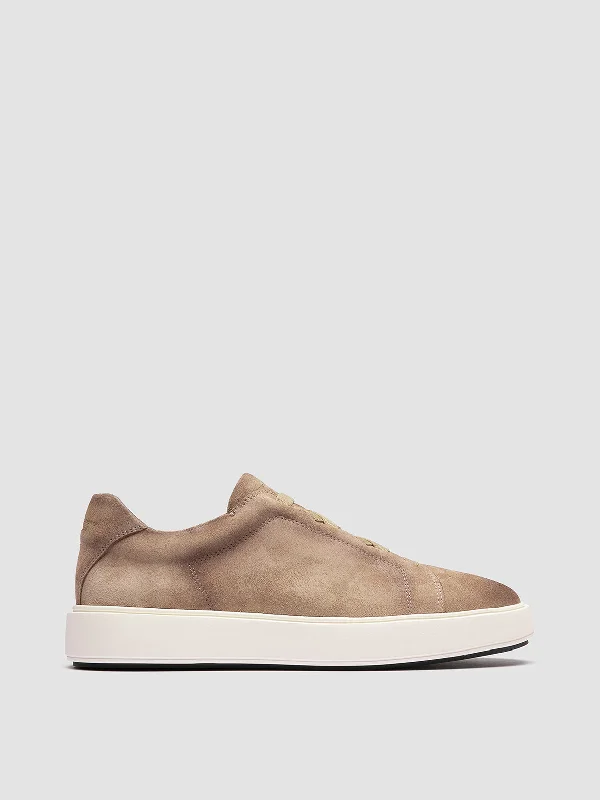 Shock - Absorbing Women's Loafers in Gray for Active LifestylesSLOUCH 001 - Beige Suede Low Top Sneakers Shock - Absorbing Women's Loafers in Gray for Active LifestylesSLOUCH 001 - Beige Suede Low Top Sneakers