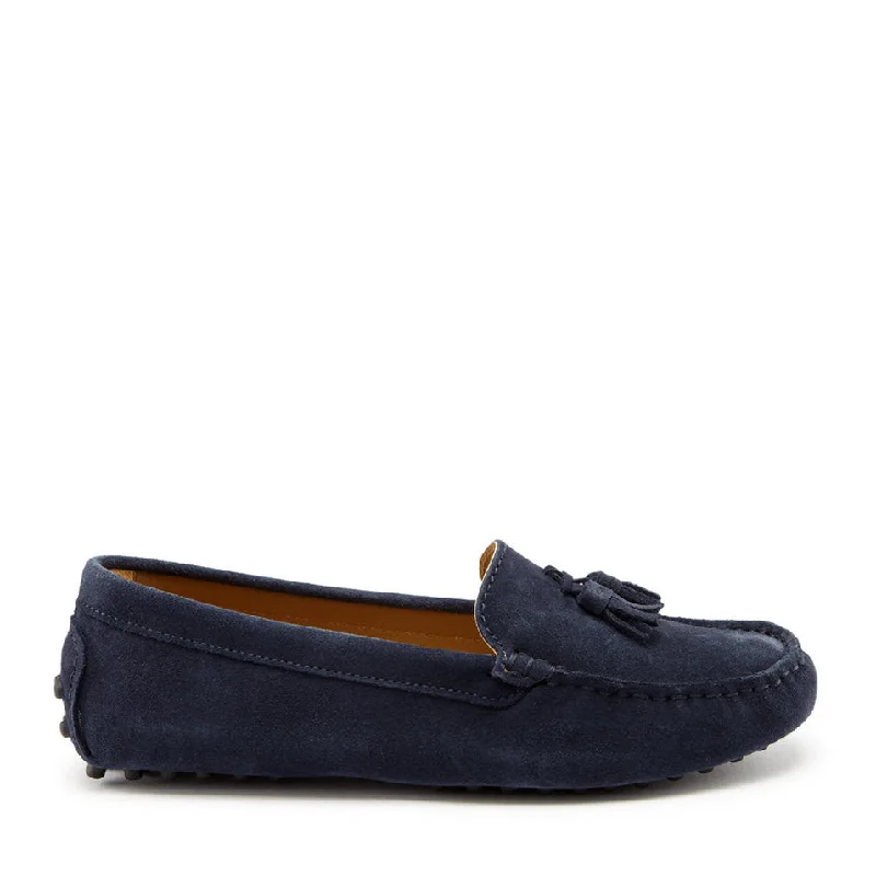 Women's Cashmere - Lined Loafers in Burgundy for Warmth in WinterWomen's Tasselled Driving Loafers, navy blue suede Women's Cashmere - Lined Loafers in Burgundy for Warmth in WinterWomen's Tasselled Driving Loafers, navy blue suede