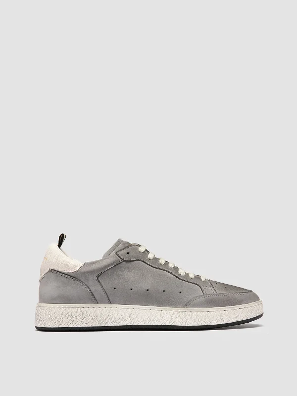 Lightweight Women's Mesh - Paneled Loafers in White for BreathabilityTHE ANSWER 002 - Grey Leather and Suede Low Top Sneakers Lightweight Women's Mesh - Paneled Loafers in White for BreathabilityTHE ANSWER 002 - Grey Leather and Suede Low Top Sneakers