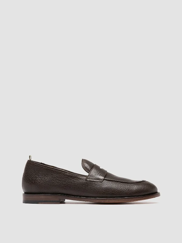 Women's Premium Leather Tassel Loafers in Dark Brown for a Classic Office LookOPERA 001 - Brown Leather Penny Loafers Women's Premium Leather Tassel Loafers in Dark Brown for a Classic Office LookOPERA 001 - Brown Leather Penny Loafers