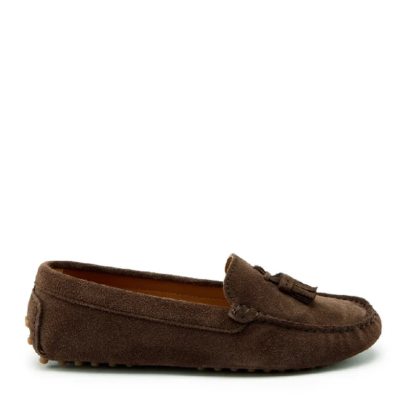 Plus Size Women's Wide - Fit Penny Loafers in Black for All - Day ComfortWomen's Tasselled Driving Loafers, brown suede Plus Size Women's Wide - Fit Penny Loafers in Black for All - Day ComfortWomen's Tasselled Driving Loafers, brown suede