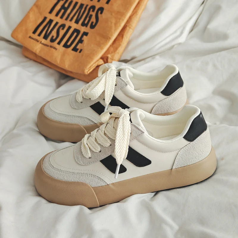 Women's low - top pink canvas shoes for a feminine lookWomen Fashion Color Matching Flat Casual Shoes Women's low - top pink canvas shoes for a feminine lookWomen Fashion Color Matching Flat Casual Shoes