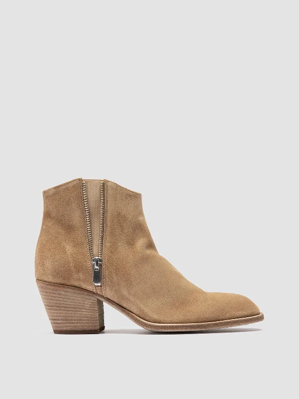 Adjustable Strap Women's Loafers in Tan for a Custom FitSYDNE 015 - Beige Suede Ankle Boots Adjustable Strap Women's Loafers in Tan for a Custom FitSYDNE 015 - Beige Suede Ankle Boots