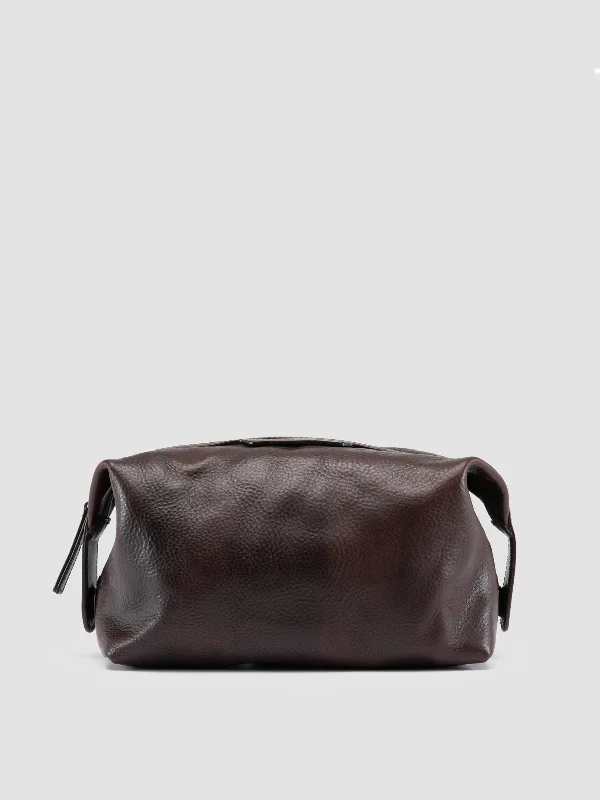 Child - Friendly Women's Loafers in Purple for Moms on the GoVANITY CASE 001 - Brown Leather Pouch Child - Friendly Women's Loafers in Purple for Moms on the GoVANITY CASE 001 - Brown Leather Pouch