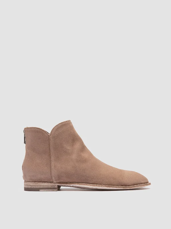 Sustainable Women's Recycled Material Loafers in Gray for Eco - Conscious ShoppersSOLITUDE 106 - Beige Suede Zipped Boots Sustainable Women's Recycled Material Loafers in Gray for Eco - Conscious ShoppersSOLITUDE 106 - Beige Suede Zipped Boots