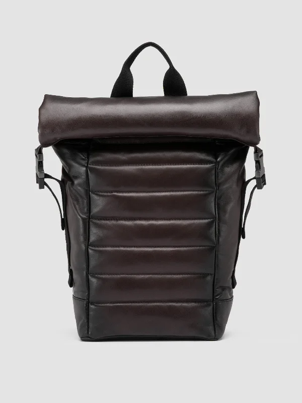 Sustainable Women's Recycled Material Loafers in Gray for Eco - Conscious ShoppersPLEASURE 001 - Brown Leather Backpack Sustainable Women's Recycled Material Loafers in Gray for Eco - Conscious ShoppersPLEASURE 001 - Brown Leather Backpack