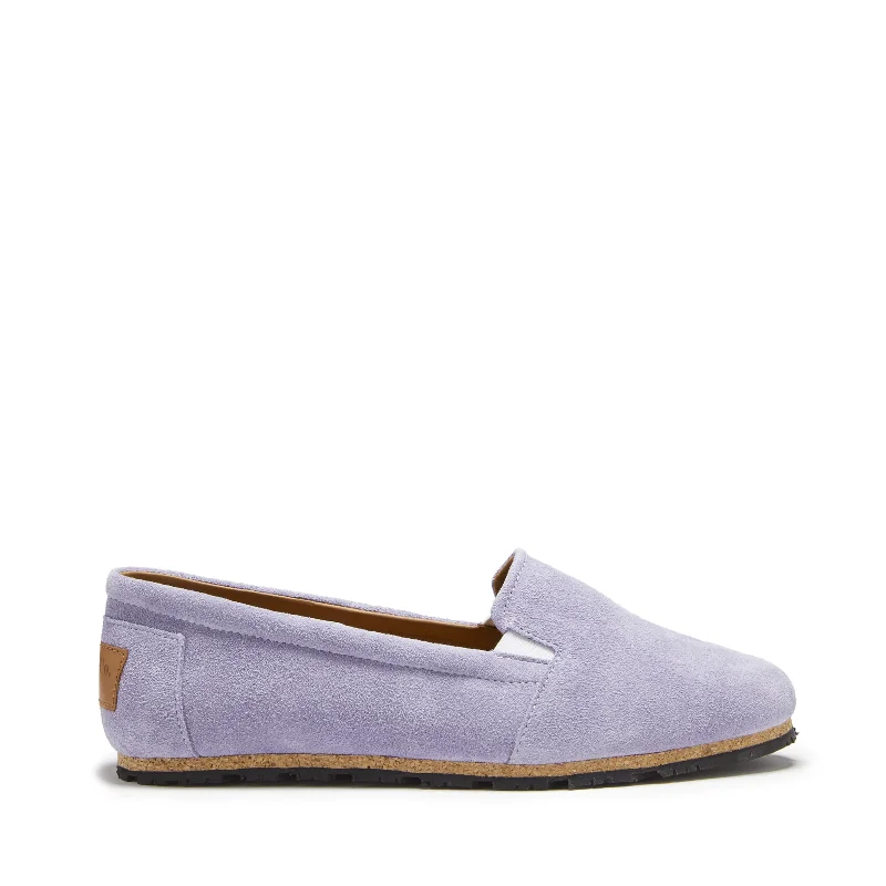 Women's Memory Foam Insole Loafers in Pink for Added ComfortWomen's Continental Espadrilles, lilac suede Women's Memory Foam Insole Loafers in Pink for Added ComfortWomen's Continental Espadrilles, lilac suede