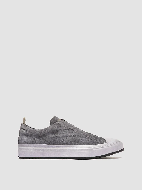 Women's Glitter - Embellished Loafers in Silver for a Sparkly Party LookDUB 001 - Grey Leather and Suede Slip On Sneakers Women's Glitter - Embellished Loafers in Silver for a Sparkly Party LookDUB 001 - Grey Leather and Suede Slip On Sneakers