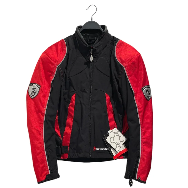 DRAGON RIDER/Riders Jkt (W)/M/Nylon/RED/All Over Print/