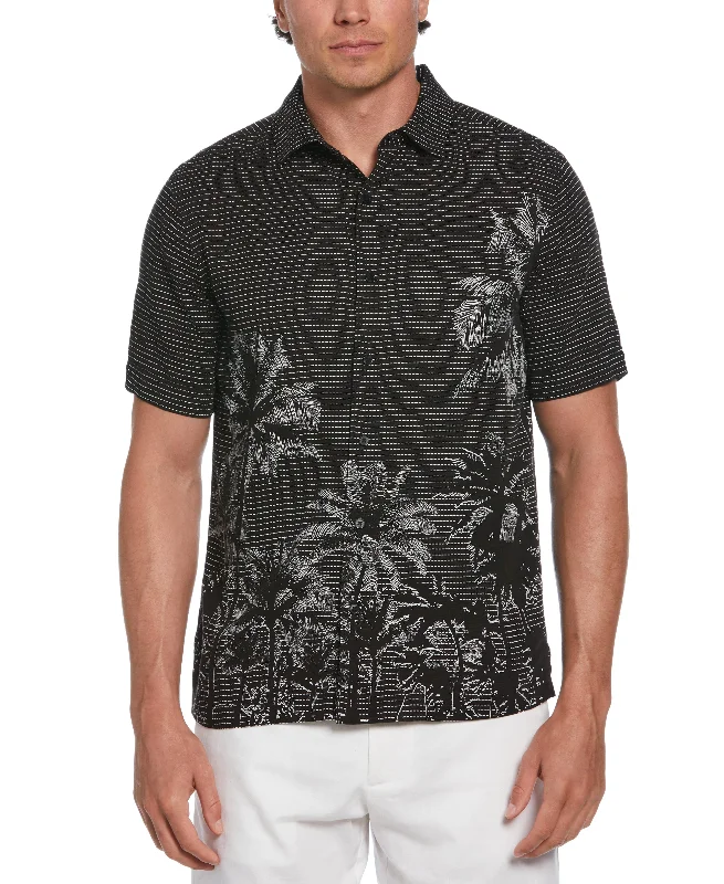 Geo Palms Print Shirt