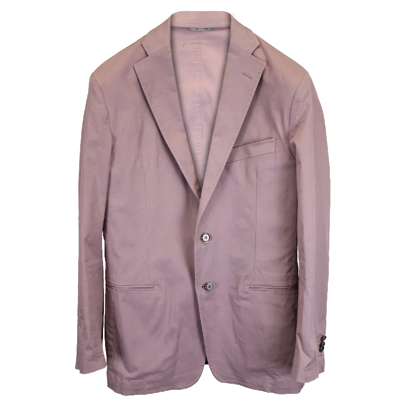 Versace Collection Sports Coat in Pink Cotton