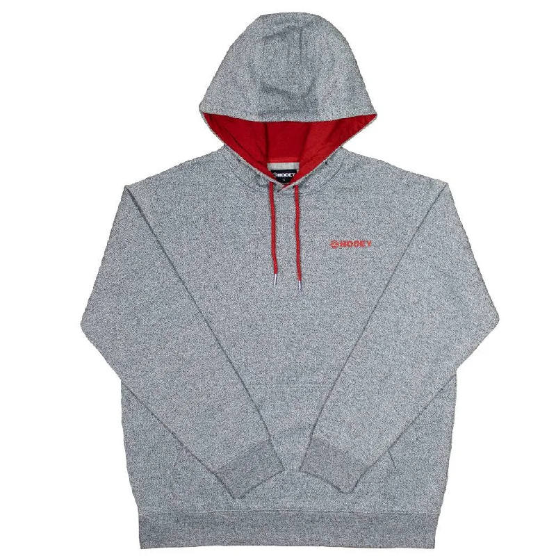 "Liberty Roper" Grey w/Red & Blue Flag Hoody