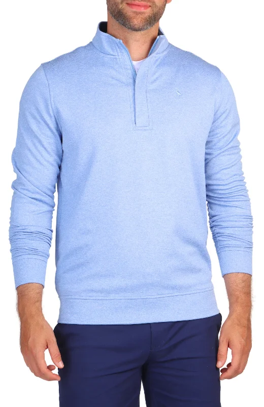 Luxe Textured Performance Quarter-Zip