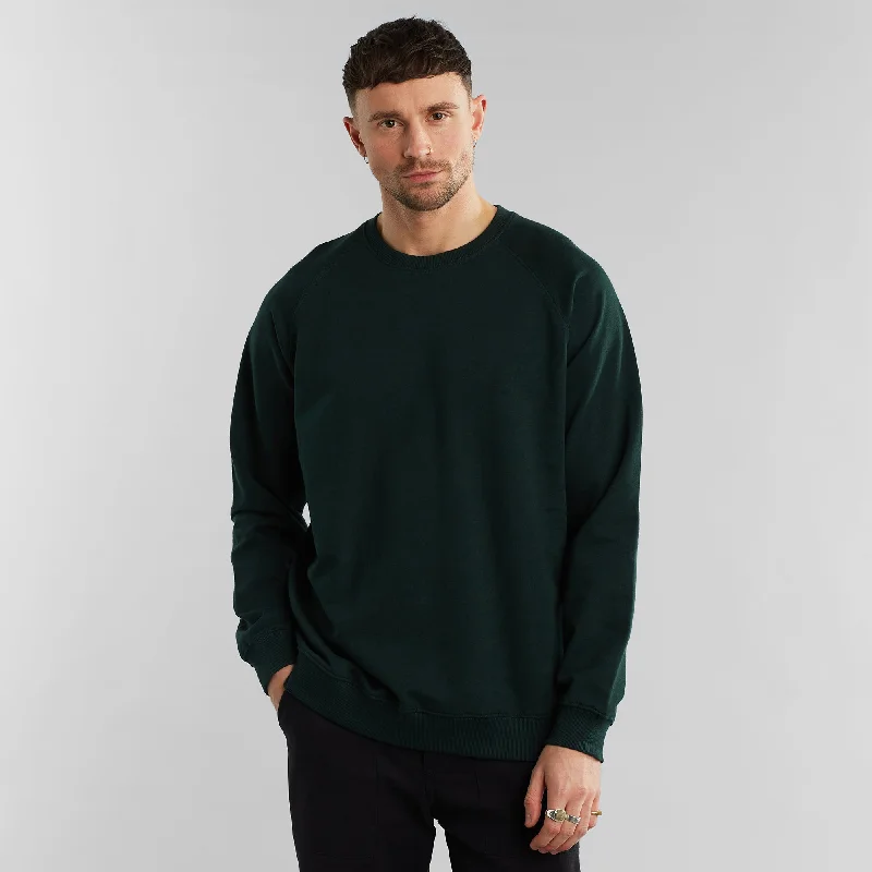 MALMOE BASE - Dark Green Sweatshirt