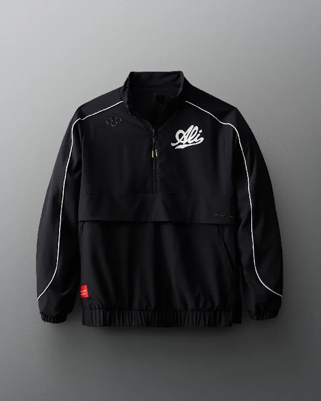 Muhammad Ali 1/4 Zip Windbreaker