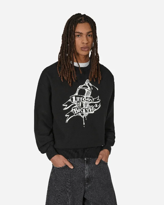 Lordz Of Brooklyn Crewneck Sweatshirt Black