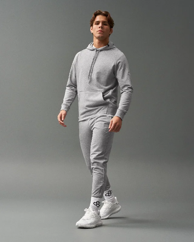 RUDIS Elite Terry Hoodie - Athletic Heather Gray