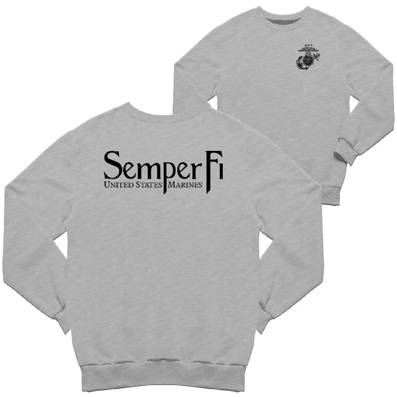 Semper Fi 2-Sided Sweatshirt