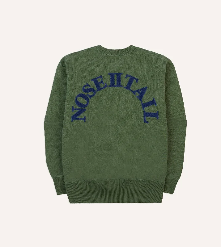 St. JOHN by Drake's Green Nose II Tail Sweatshirt