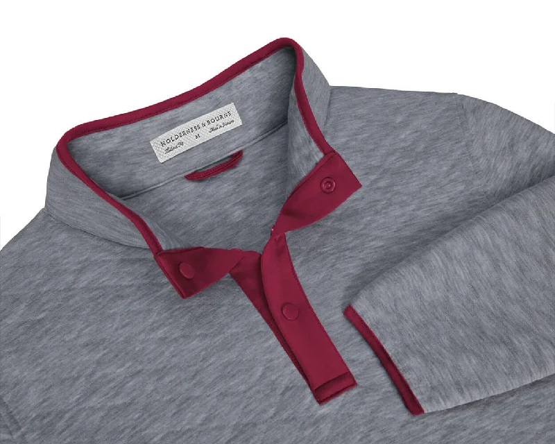 The Sullivan Pullover: Heathered Charcoal