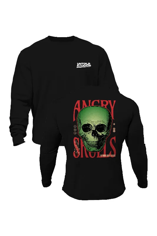 Untold Studios Angry Skulls Sweatshirt - Black