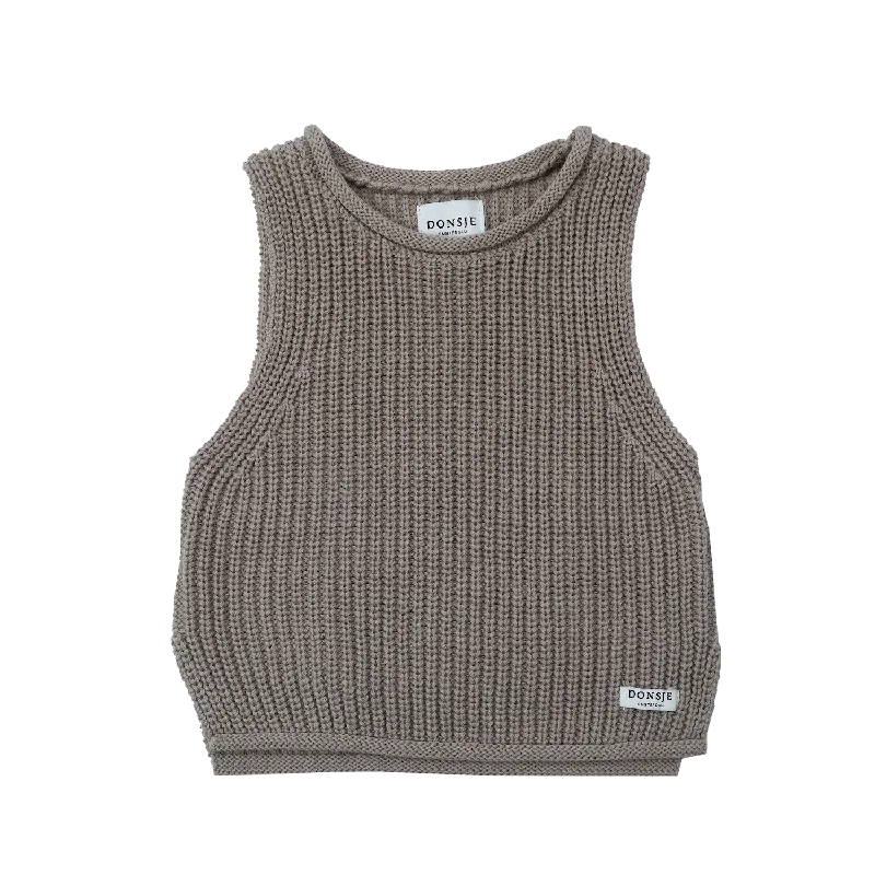 Faine Vest | Light Taupe