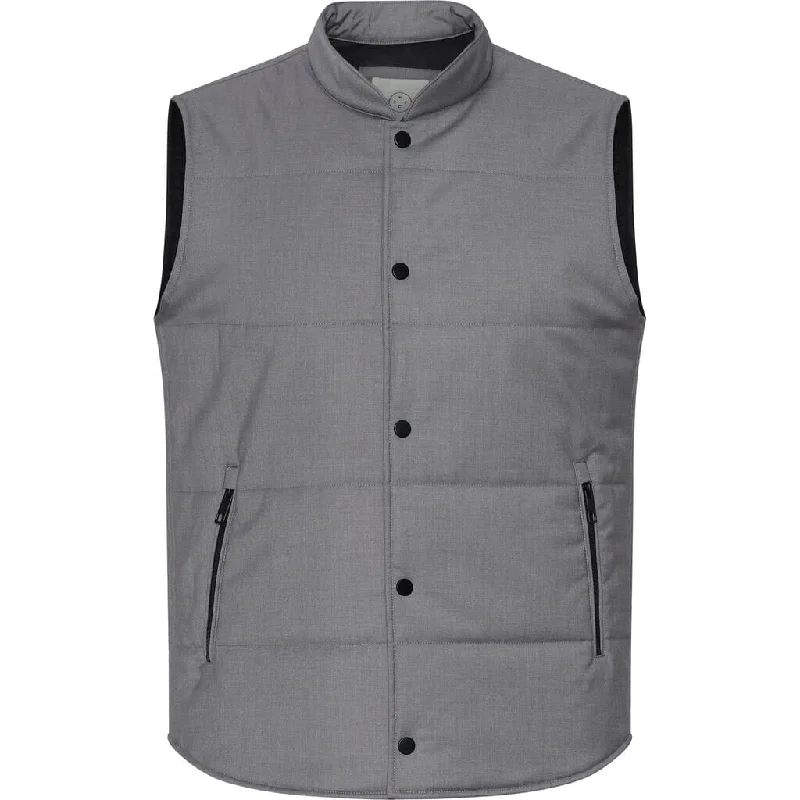 Jacob Padded Vest - LGR Light Grey