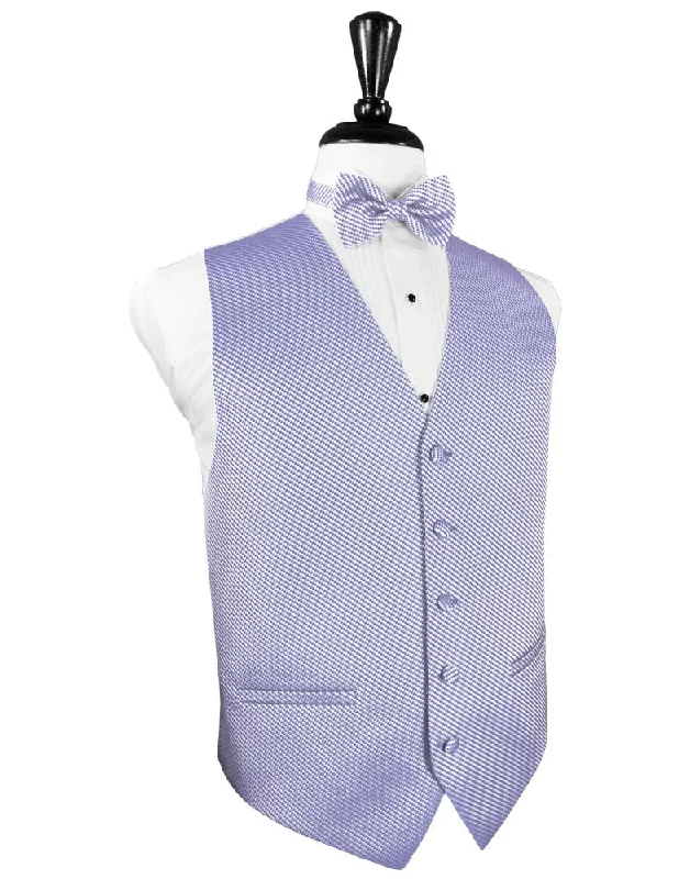 Periwinkle Venetian Tuxedo Vest