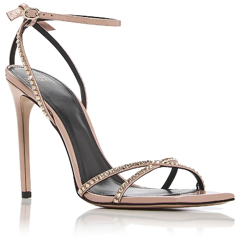 Women's Rhinestone - Embellished Open - Toe Sandals in Silver for a Glamorous Party LookWomen's Rhinestone - Embellished Open - Toe Sandals in Silver for a Glamorous Party LookAlexandre Birman Womens VERNICE Open toe Ankle strap Heels Women's Rhinestone - Embellished Open - Toe Sandals in Silver for a Glamorous Party LookWomen's Rhinestone - Embellished Open - Toe Sandals in Silver for a Glamorous Party LookAlexandre Birman Womens VERNICE Open toe Ankle strap Heels