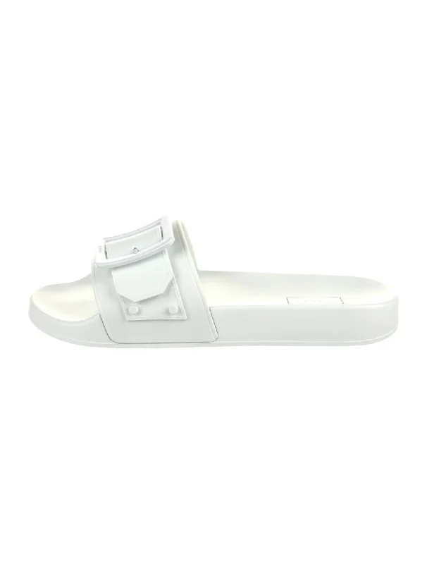 Women's Flat Slide Sandals with a Memory Foam Insole in White for All - Day ComfortWomen's Flat Slide Sandals with a Memory Foam Insole in White for All - Day ComfortBally Jeline 6231192 Women's White Rubber Slide Sandals Women's Flat Slide Sandals with a Memory Foam Insole in White for All - Day ComfortWomen's Flat Slide Sandals with a Memory Foam Insole in White for All - Day ComfortBally Jeline 6231192 Women's White Rubber Slide Sandals