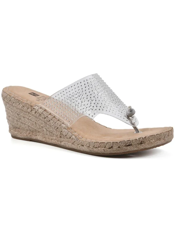 Women's Cork - Soled Espadrille Sandals with a Rope - Trimmed Upper in Navy for a Summer VibeWomen's Cork - Soled Espadrille Sandals with a Rope - Trimmed Upper in Navy for a Summer VibeBeach VC Womens Wedges Thong Wedge Sandals Women's Cork - Soled Espadrille Sandals with a Rope - Trimmed Upper in Navy for a Summer VibeWomen's Cork - Soled Espadrille Sandals with a Rope - Trimmed Upper in Navy for a Summer VibeBeach VC Womens Wedges Thong Wedge Sandals