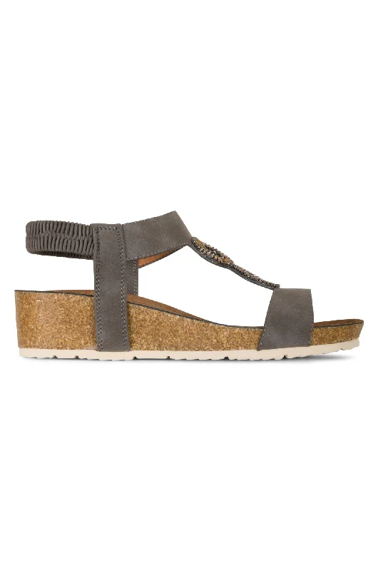 Orthopedic Women's Sandals with Arch Support in Gray for Foot HealthOrthopedic Women's Sandals with Arch Support in Gray for Foot HealthWedge heel & Beaded Sandal | GREY | BARWELL AB Orthopedic Women's Sandals with Arch Support in Gray for Foot HealthOrthopedic Women's Sandals with Arch Support in Gray for Foot HealthWedge heel & Beaded Sandal | GREY | BARWELL AB