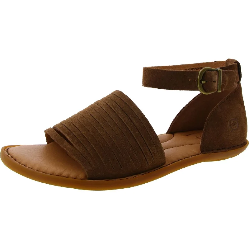 Shock - Absorbing Women's Sandals with a Soft Insole in Black for Active LifestylesShock - Absorbing Women's Sandals with a Soft Insole in Black for Active LifestylesBorn Womens Margot Suede Peep-Toe Ankle Strap Shock - Absorbing Women's Sandals with a Soft Insole in Black for Active LifestylesShock - Absorbing Women's Sandals with a Soft Insole in Black for Active LifestylesBorn Womens Margot Suede Peep-Toe Ankle Strap