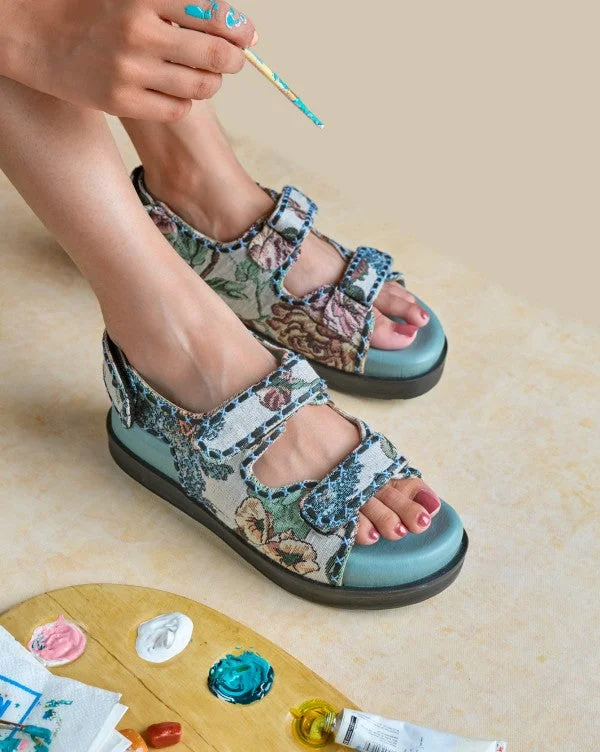 Women's Cork - Soled Espadrille Sandals with a Rope - Trimmed Upper in Navy for a Summer VibeWomen's Cork - Soled Espadrille Sandals with a Rope - Trimmed Upper in Navy for a Summer VibeCake it Easy : Dad Sandals Women's Cork - Soled Espadrille Sandals with a Rope - Trimmed Upper in Navy for a Summer VibeWomen's Cork - Soled Espadrille Sandals with a Rope - Trimmed Upper in Navy for a Summer VibeCake it Easy : Dad Sandals