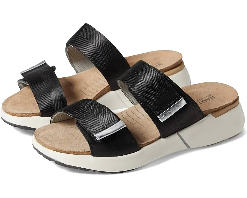 Anti - Slip Women's Sandals with a Grooved Sole in Green for Outdoor AdventuresCalliope Sandals In Black Anti - Slip Women's Sandals with a Grooved Sole in Green for Outdoor AdventuresCalliope Sandals In Black