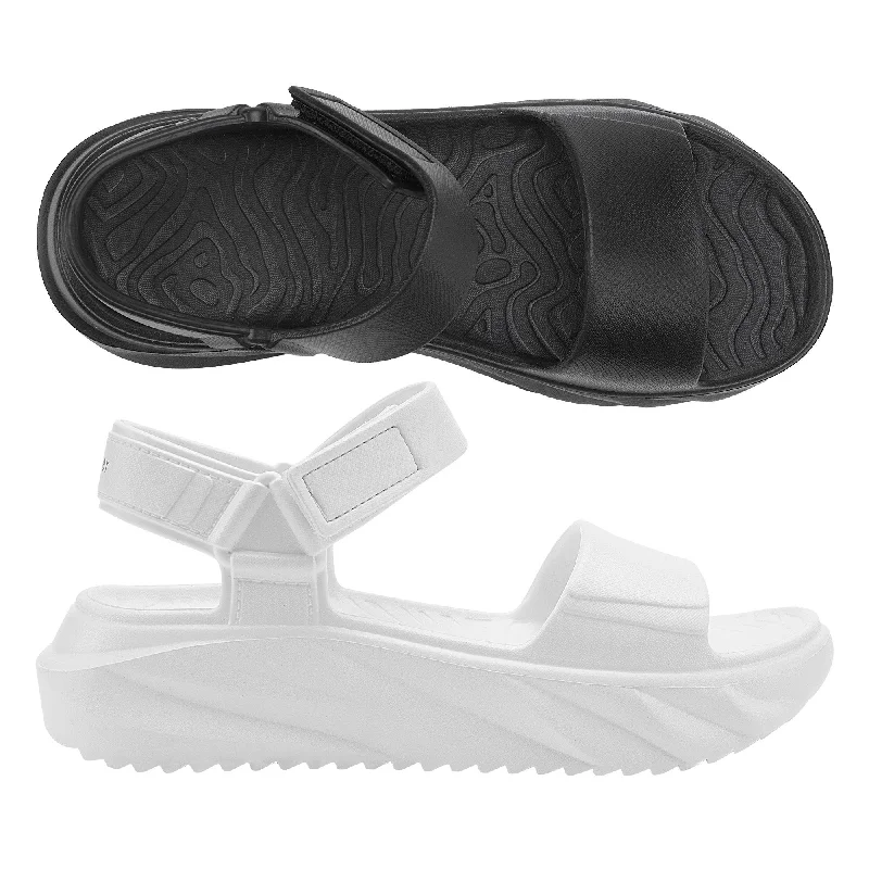 Sustainable Women's Recycled Material Sandals in Beige for Eco - Conscious ShoppersSustainable Women's Recycled Material Sandals in Beige for Eco - Conscious ShoppersCloudnine Bundle - Black/White Sustainable Women's Recycled Material Sandals in Beige for Eco - Conscious ShoppersSustainable Women's Recycled Material Sandals in Beige for Eco - Conscious ShoppersCloudnine Bundle - Black/White