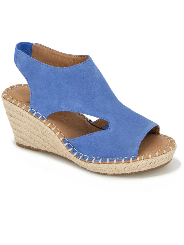 Child - Friendly Women's Sandals with a Secure Buckle in Purple for Moms on the GoCody Womens Suede Slingback Espadrilles Child - Friendly Women's Sandals with a Secure Buckle in Purple for Moms on the GoCody Womens Suede Slingback Espadrilles