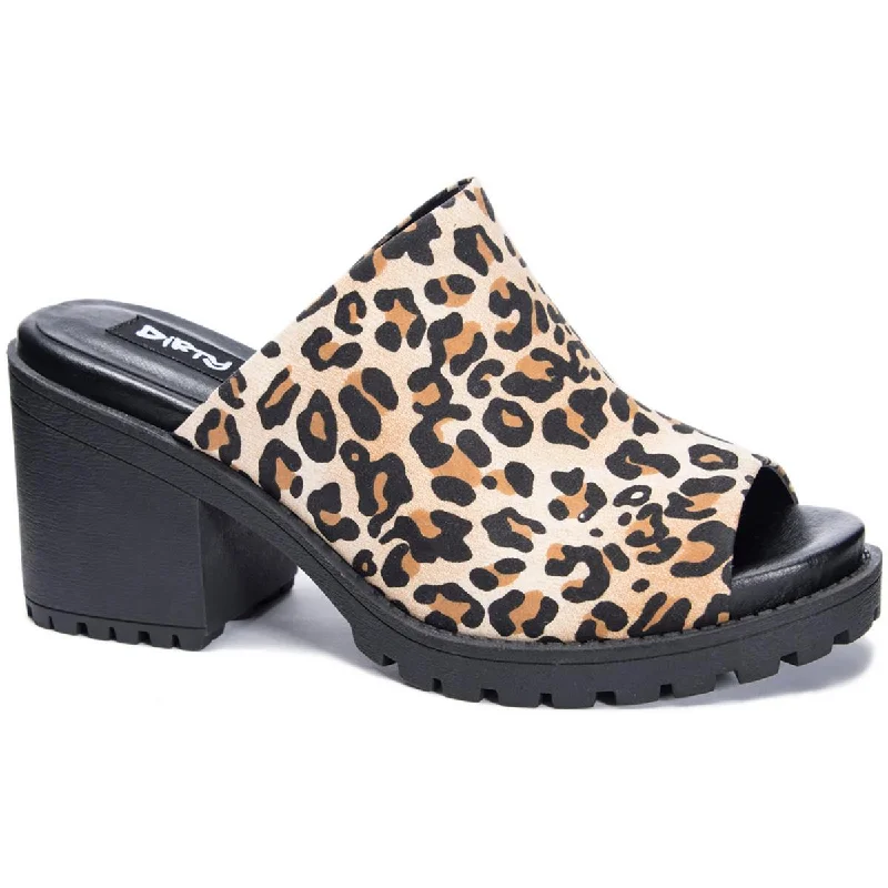 Women's Leather - Strapped Sandals with a Braided Detail in Brown for a Rustic AppealDirty Laundry Womens FAIR PLAY Comfort Insole Mule Sandals Women's Leather - Strapped Sandals with a Braided Detail in Brown for a Rustic AppealDirty Laundry Womens FAIR PLAY Comfort Insole Mule Sandals