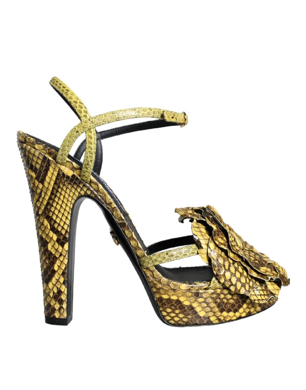 Child - Friendly Women's Sandals with a Secure Buckle in Purple for Moms on the GoDolce & Gabbana Exotic Leather Ankle Strap Heels Sandals Women's Shoes Child - Friendly Women's Sandals with a Secure Buckle in Purple for Moms on the GoDolce & Gabbana Exotic Leather Ankle Strap Heels Sandals Women's Shoes