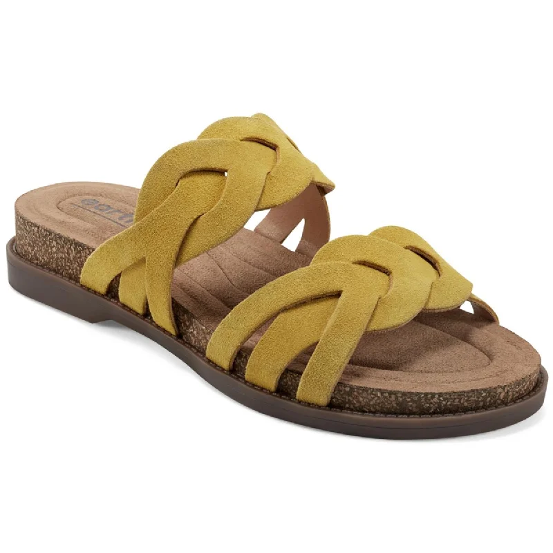 Women's Flat Slide Sandals with a Memory Foam Insole in White for All - Day ComfortWomen's Flat Slide Sandals with a Memory Foam Insole in White for All - Day ComfortEarth Womens DESTY Casual Straps Flatform Sandals Women's Flat Slide Sandals with a Memory Foam Insole in White for All - Day ComfortWomen's Flat Slide Sandals with a Memory Foam Insole in White for All - Day ComfortEarth Womens DESTY Casual Straps Flatform Sandals
