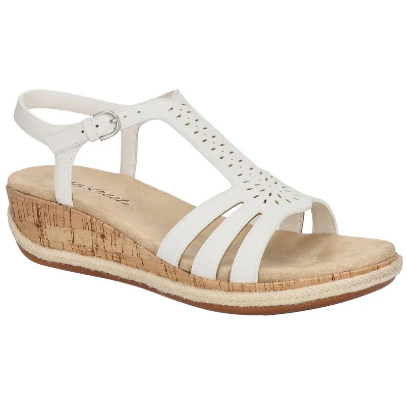 Sustainable Women's Recycled Material Sandals in Beige for Eco - Conscious ShoppersSustainable Women's Recycled Material Sandals in Beige for Eco - Conscious ShoppersEasy Street Womens Dorinda Faux Leather T-Strap Wedge Sandals Sustainable Women's Recycled Material Sandals in Beige for Eco - Conscious ShoppersSustainable Women's Recycled Material Sandals in Beige for Eco - Conscious ShoppersEasy Street Womens Dorinda Faux Leather T-Strap Wedge Sandals