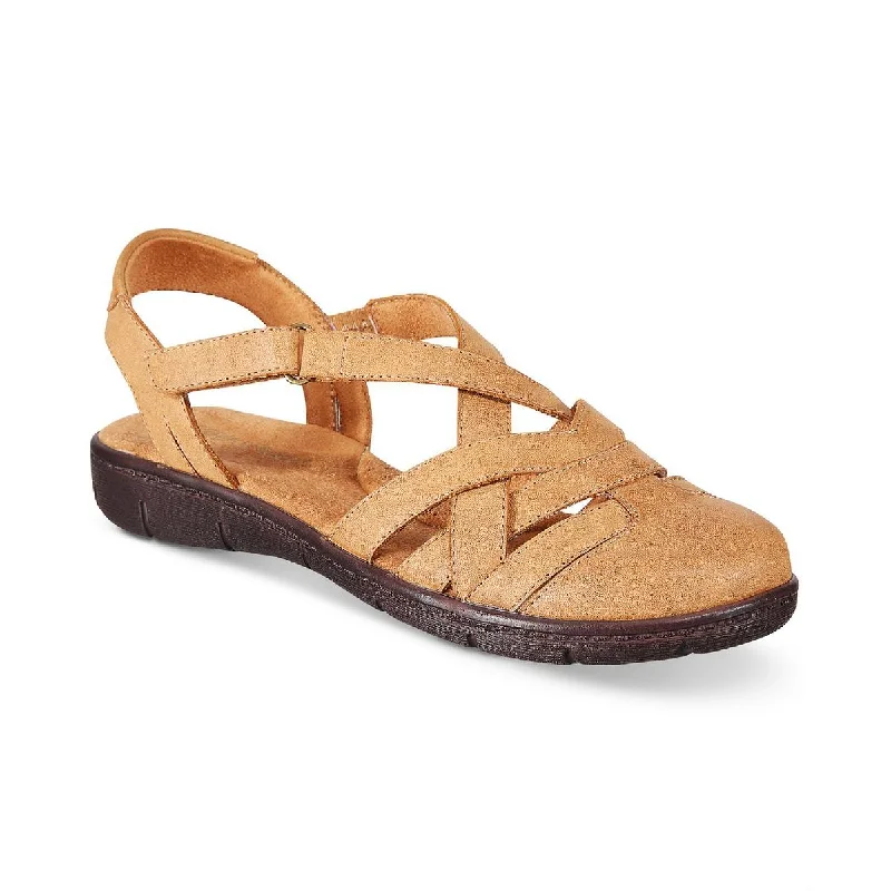 Women's Sandals with a Glitter - Coated Strap in Gold for a Sparkly Summer OutfitWomen's Sandals with a Glitter - Coated Strap in Gold for a Sparkly Summer OutfitEasy Street Womens Luggage Faux Leather Ankle Strp Flats Women's Sandals with a Glitter - Coated Strap in Gold for a Sparkly Summer OutfitWomen's Sandals with a Glitter - Coated Strap in Gold for a Sparkly Summer OutfitEasy Street Womens Luggage Faux Leather Ankle Strp Flats
