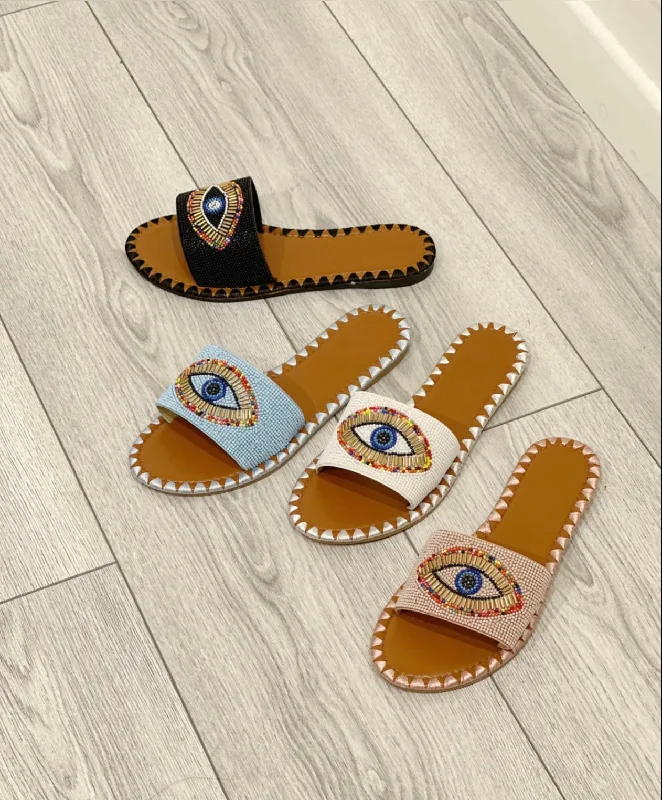 Waterproof Women's Rubber Beach Sandals with Arch Support in Blue for Water ActivitiesWaterproof Women's Rubber Beach Sandals with Arch Support in Blue for Water ActivitiesEVIL EYE BLACK BEADED SLIDERS Waterproof Women's Rubber Beach Sandals with Arch Support in Blue for Water ActivitiesWaterproof Women's Rubber Beach Sandals with Arch Support in Blue for Water ActivitiesEVIL EYE BLACK BEADED SLIDERS